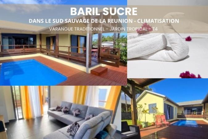 Baril Sucre - Piscine- Jardin - By Sister Home サン・フィリップ エクステリア 写真